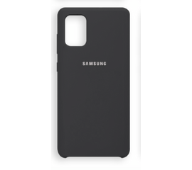 Чехол Samsung A71 Silicone Cover серый №14 - Сервис Плюс Рус