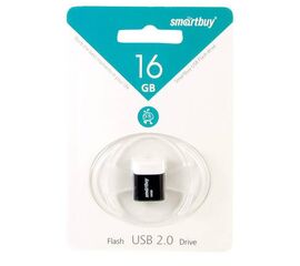 USB накопитель 16 GB Smart Buy LARA Black - Сервис Плюс Рус