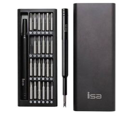Набор отверток 24 in 1 в метталическом пенале ISA - Сервис Плюс Рус