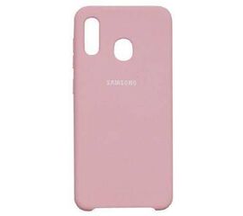 Чехол Samsung A20/A30 SILICONE COVER Розовый - Сервис Плюс Рус