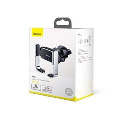 Держатель в дефлектор Baseus Mini Electric SUHW01-01 Черный - Сервис Плюс Рус