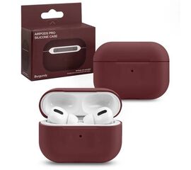 Силиконовый чехол Silicone Case Slim для AirPods Pro, коричневый - Сервис Плюс Рус