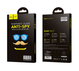 Защитное стекло iPhone XS/X антишпион глянцевое A13 Hoco - Сервис Плюс Рус