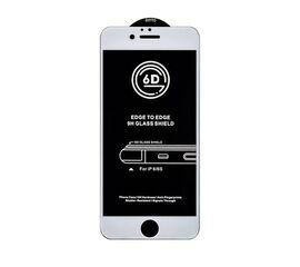 Защитное стекло iPhone 6 White 6D без упаковки - Сервис Плюс Рус