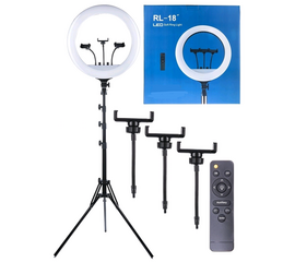 Селфи кольцо 45см RL-18 с пультом (без штатива) - Сервис Плюс Рус
