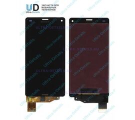 Дисплей для Sony D5803 (Z3 Compact) в сборе с тачскрином (черный) Оригинал - Сервис Плюс Рус