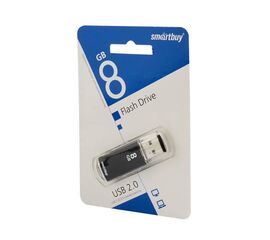 USB накопитель 8 GB Smart Buy V-Cut Black - Сервис Плюс Рус