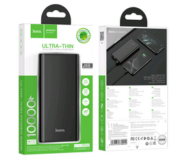 Power Bank Внешний аккумулятор 10000 mah J68 HOCO черный - Сервис Плюс Рус
