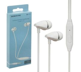 Наушники BM25 BOROFONE белые - Сервис Плюс Рус