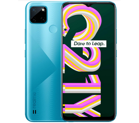 Смартфон Realme C21Y 4/64 ГБ RU, Dual nano SIM, голубой (Б/у, уценка) - Сервис Плюс Рус
