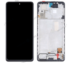 Дисплей для Xiaomi Redmi Note 10 Pro (M2101K6G) (в сборе с тачскрином) (черный) (в рамке) (ORIG100) (Б/у) - Сервис Плюс Рус