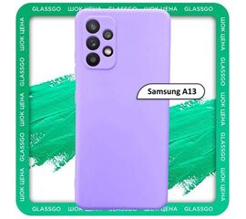 Чехол на Samsung A13, накладка, Soft Touch - Сервис Плюс Рус