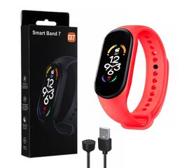 Фитнес-браслет M7 Красный (OEM) - Сервис Плюс Рус