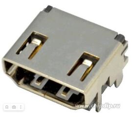 HDMI-19R (DS1114-BN0), Розетка 19pin на плату - Сервис Плюс Рус