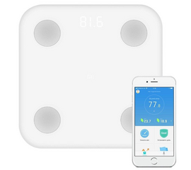Умные весы XIAOMI Mi Body Composition Scale 2, белый Xiaomi - Сервис Плюс Рус