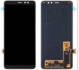 Дисплей с тачскрином для Samsung A8 Plus (A730F) черный OR - Сервис Плюс Рус
