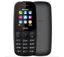 Мобильный телефон INOI 100, Dual sim (2021) - черный INOI - Сервис Плюс Рус