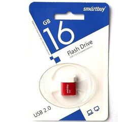 USB накопитель 16 GB Smart Buy LARA Red - Сервис Плюс Рус