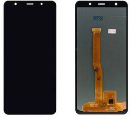 Дисплей Samsung A750F (A7 2018)+тачскрин (черный) - Сервис Плюс Рус