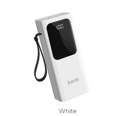 Power bank Внешний аккумулятор J41 10000 mah HOCO белый - Сервис Плюс Рус