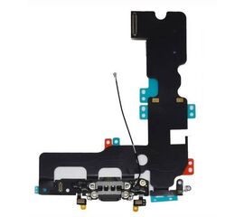 Нижний шлейф IPhone 7 Plus Чёрный (ORIG) - Сервис Плюс Рус