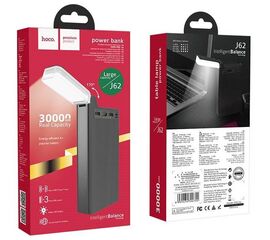 Внешний аккумулятор (Power Bank) J62 30000 mah HOCO черный - Сервис Плюс Рус