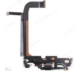 Apple iPhone 13 Pro Max шлейф разъема зарядки, микрофон (снятый оригинал) - Сервис Плюс Рус