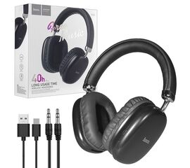 Наушники W35 Wireless Headset Long Usage Time HOCO черные - Сервис Плюс Рус