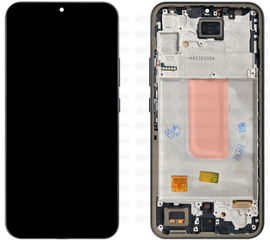 Дисплейный модуль Samsung A346E 5G (A34) в рамке (черный) OLED 6,1" - Сервис Плюс Рус