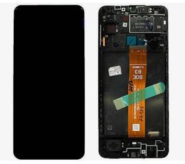 Дисплейный модуль Samsung Galaxy A12S (черный), (в рамке), (ORIG) Samsung - Сервис Плюс Рус