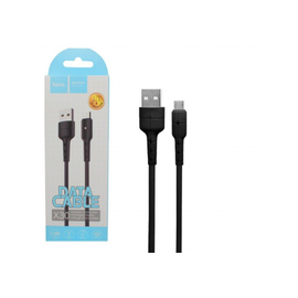 Кабель USB Micro USB X30 1M 2.4A HOCO черный Hoco - Сервис Плюс Рус