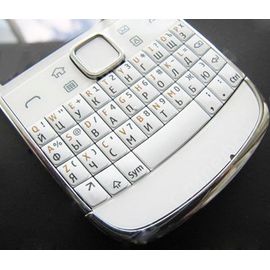 Nokia E72 (RM-529, RM-530, RM-584) Клавиатура (Белый) (org.) Nokia - Сервис Плюс Рус