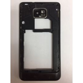 Samsung Galaxy S2 (GT-I9100) Средняя часть корпуса в сборе с полифоническим динамиком (Черный) (org.) Samsung - Сервис Плюс Рус