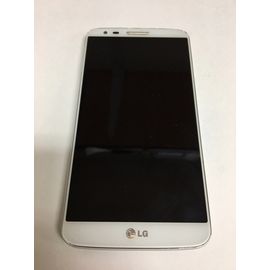 LG G2 (D802) Модуль (дисплей в сборе с тачскрином) в сборе с рамкой (Белый) (org.) LG - Сервис Плюс Рус