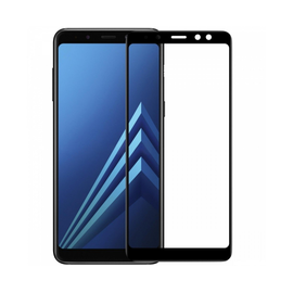 Защитное стекло Samsung A8 Plus (2018) 5D Full Face - Черный Samsung - Сервис Плюс Рус