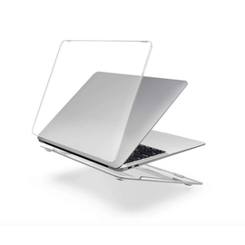 Чехол-накладка для Macbook Air 13.3" (2018) matte (пластик) Прозрачный - Сервис Плюс Рус