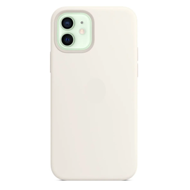 Чехол силиконовый для iPhone 12 / iPhone 12 Pro Silicone Case MagSafe White Apple - Сервис Плюс Рус