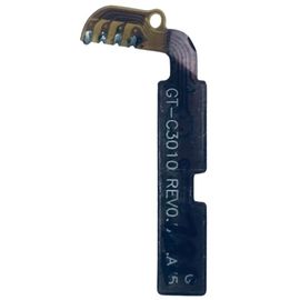 Samsung GT-C3010 Шлейф кнопок громкости (снятый оригинал) - черный Samsung - Сервис Плюс Рус