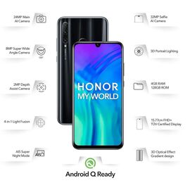 Смартфон Honor 20i 4/128 ГБ, черный Honor - Сервис Плюс Рус