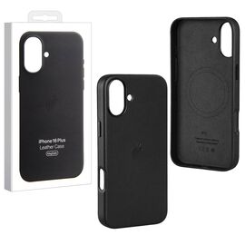 Чехол силиконовый для iPhone 16 Plus (6.7) Silicone Case MagSafe Black - Сервис Плюс Рус