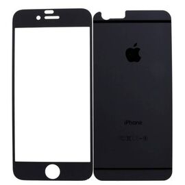 Защитное стекло iPhone 6/6S Двухстороннее (Mate Black) - Сервис Плюс Рус
