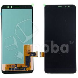 Дисплей для Samsung A530F (A8 2018) в сборе с тачскрином Черный - (In-Cell) - Сервис Плюс Рус