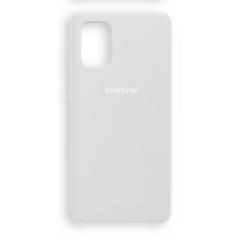 Чехол Samsung A71 Silicone Cover серебристый №13 - Сервис Плюс Рус