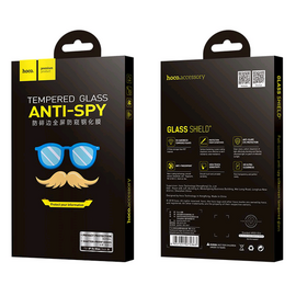 Защитное стекло iPhone XS/X антишпион глянцевое A13 Hoco - Сервис Плюс Рус