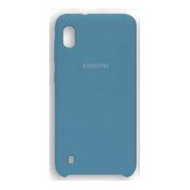 Чехол Samsung A10 SILICONE COVER, голубой - Сервис Плюс Рус
