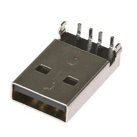 USB type A вилка угловая на плату - Сервис Плюс Рус