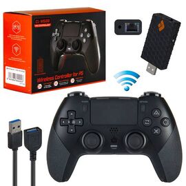 Джойстик PS4 (PS5) беспроводной 2.4G, черный - Сервис Плюс Рус