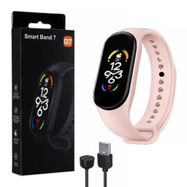 Фитнес-браслет M7 Розовый (OEM) - Сервис Плюс Рус