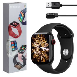 Фитнес - Браслет M16 Plus черный - Сервис Плюс Рус