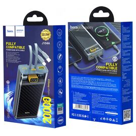 Внешний аккумулятор (Power Bank) J104A 20000 mah HOCO серый - Сервис Плюс Рус
